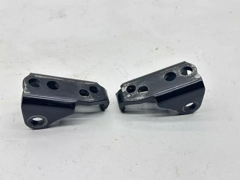 2014 Kawasaki KX450F Footpeg Bracket Set Rests OEM Peg Left Right KX 450F