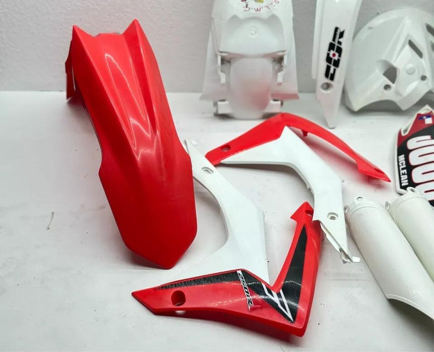 2015 Honda CRF250R Plastics Set Shrouds Kit Fenders Protector Assembly CRF 250R