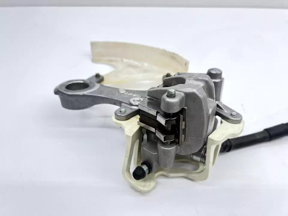 2007 Suzuki RMZ250 Nissin Rear Brake Assembly Caliper Master Cylinder Bracket