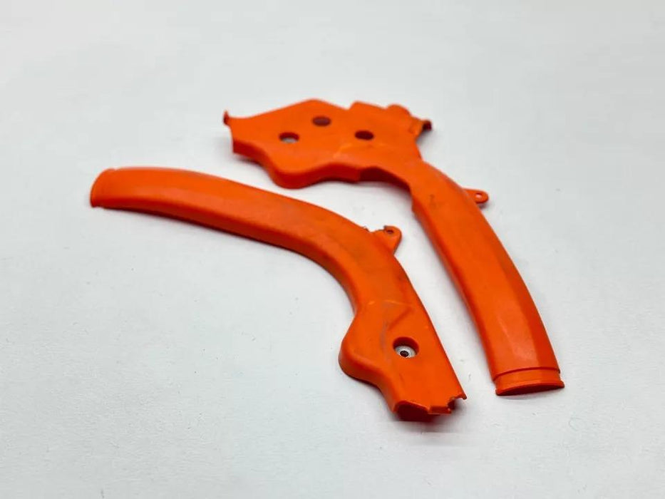 2018 KTM 450SXF Frame Guard Set Plastic Protectors Cover OEM 450 SXF Husqvarna