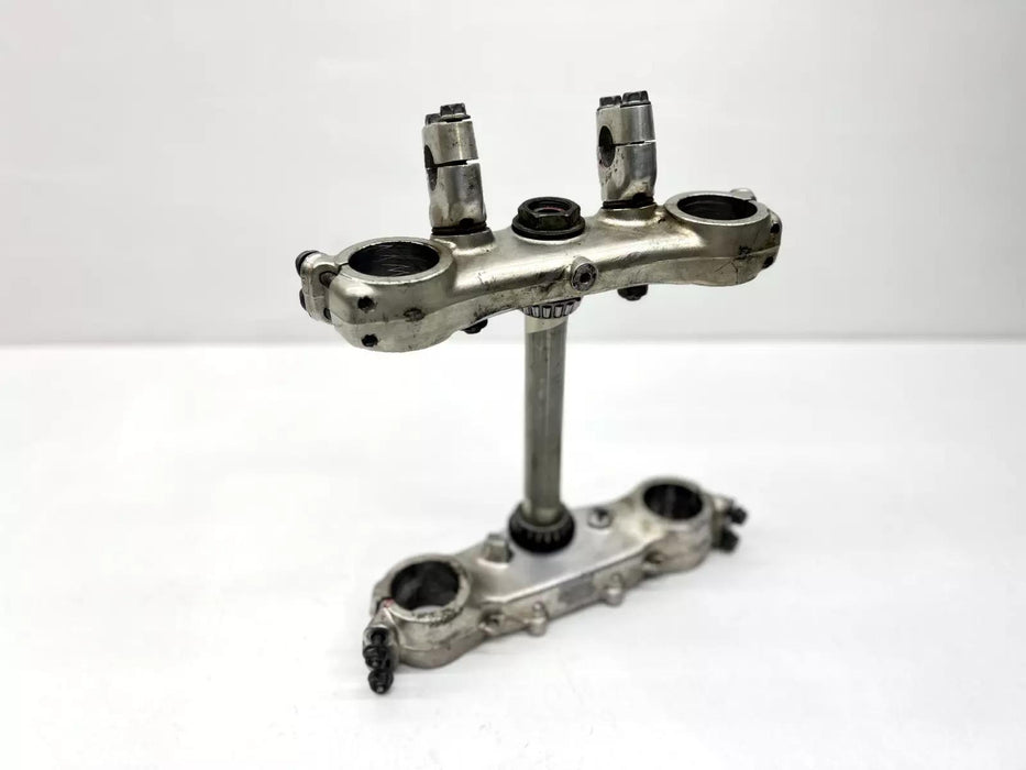 1986 Honda CR250R Triple Clamps Tree Bar OEM Mounts Steering Steam CR 250R