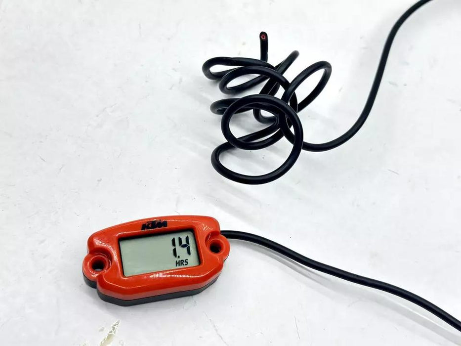 New 2022 KTM 85 SX Engine Hour Meter Orange OEM Digital Counter Black Husqvarna