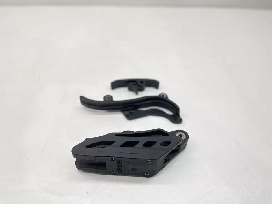 2015 Husqvarna FC450 Acerbis Chain Guide Guard Sliders Stock Black Plastic KTM