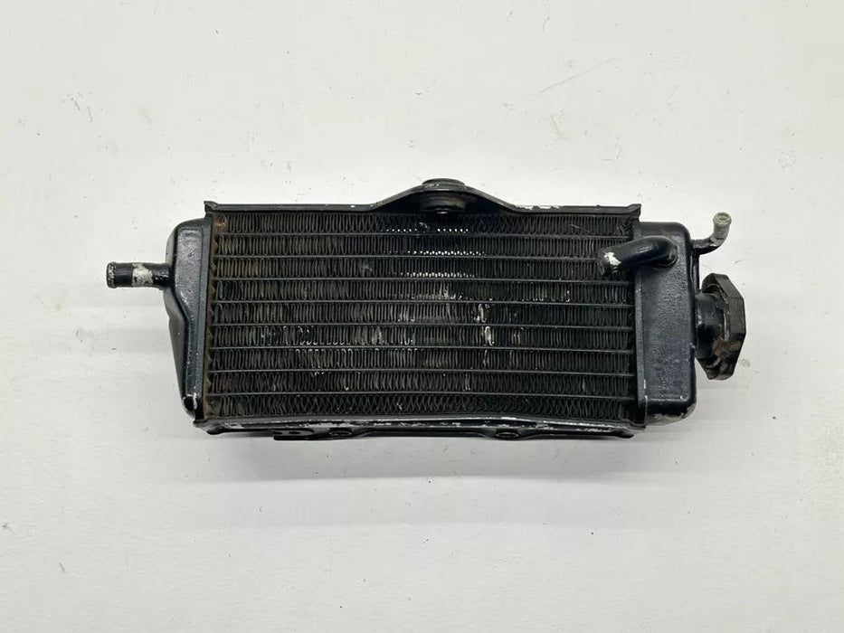 1987 Honda CR125R Right Side Radiator OEM Fill Side Cap Cooling System Aluminum