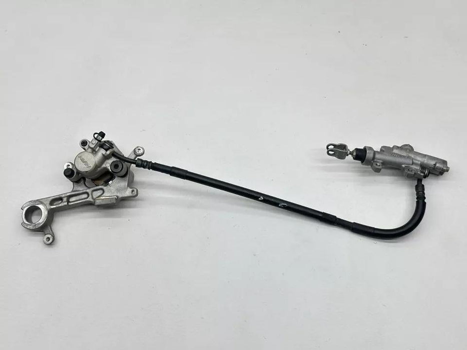 2022 Yamaha YZ450F Nissin Rear Brake Assembly Caliper Master Cylinder YZ 450F