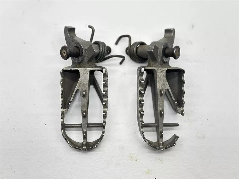 2006 Kawasaki KX450F Foot Peg Set Left Right Footrests Rest Footpegs OEM KX 450F