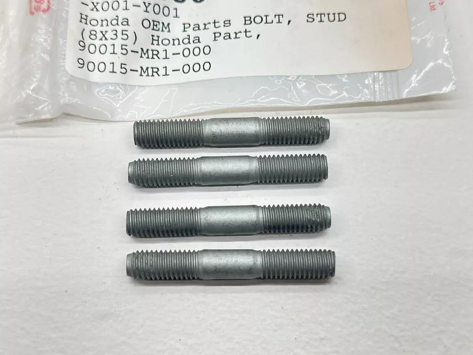 1990 Honda CR125 Engine Cylinder Head Studs Kit Nuts Set OEM CR 125R CR 125