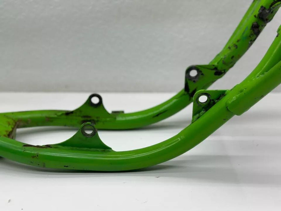 2000 Kawasaki KX125 Main Frame Chassis Hull Green Aluminum 32160-1632-CC KX 125