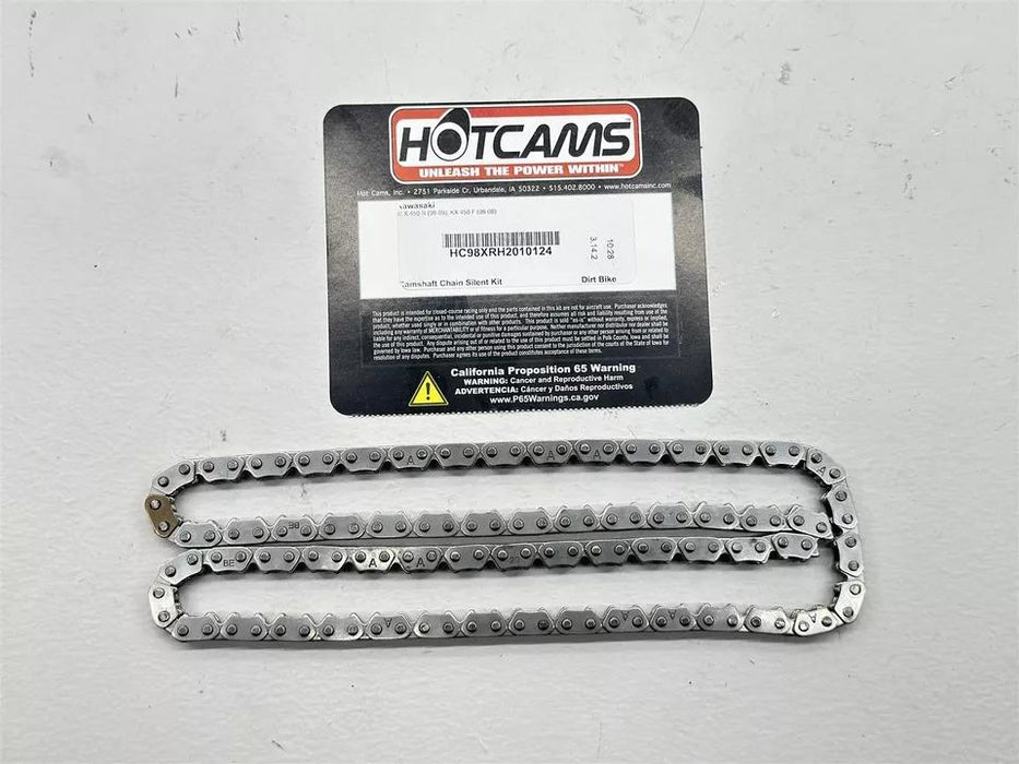 2006 Kawasaki KX450F Hotcam Timing Chain Hot Cam Silver Motorcycle KX 450F