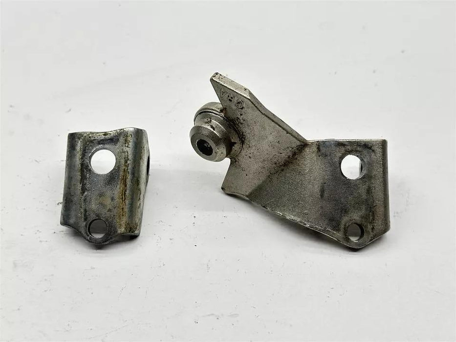 2006 Honda CRF250R Footpegs Bracket Set Mounts OEM Left Right Foot Pegs CRF 250R