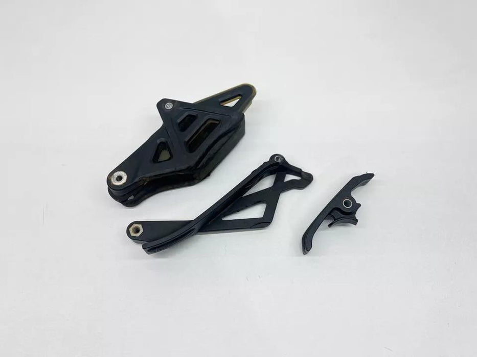 2018 KTM 85SX Chain Guide Guard Slide Kit Black Covers OEM Rubber Assembly 85 SX