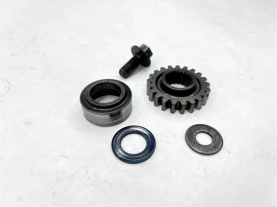 1986 Honda CR250R Primary Crankshaft Main Drive Gear Set Engine Crank Bolt