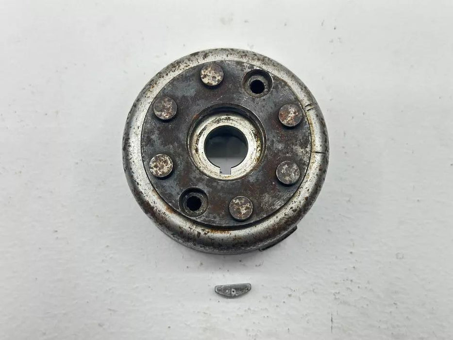 1990 Honda CR125 Flywheel Rotor OEM Magneto Fly Wheel Engine Motor Nut CR 125R