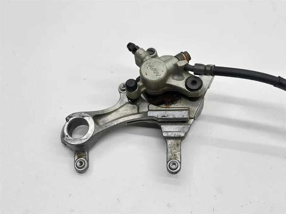 2006 Kawasaki KX450F Nissin Rear Brake Assembly Caliper Master Cylinder KX 450F