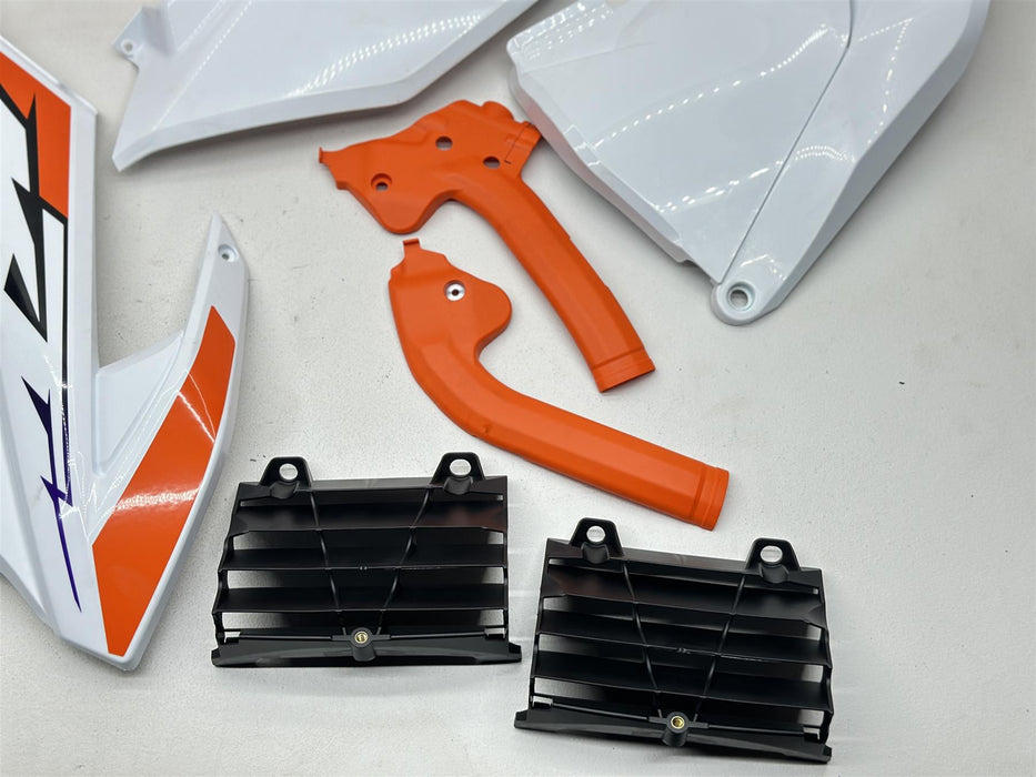 New 2024 KTM 85SX Plastics Kit Shroud Fender Panel Guard Protector Louvers 85 SX