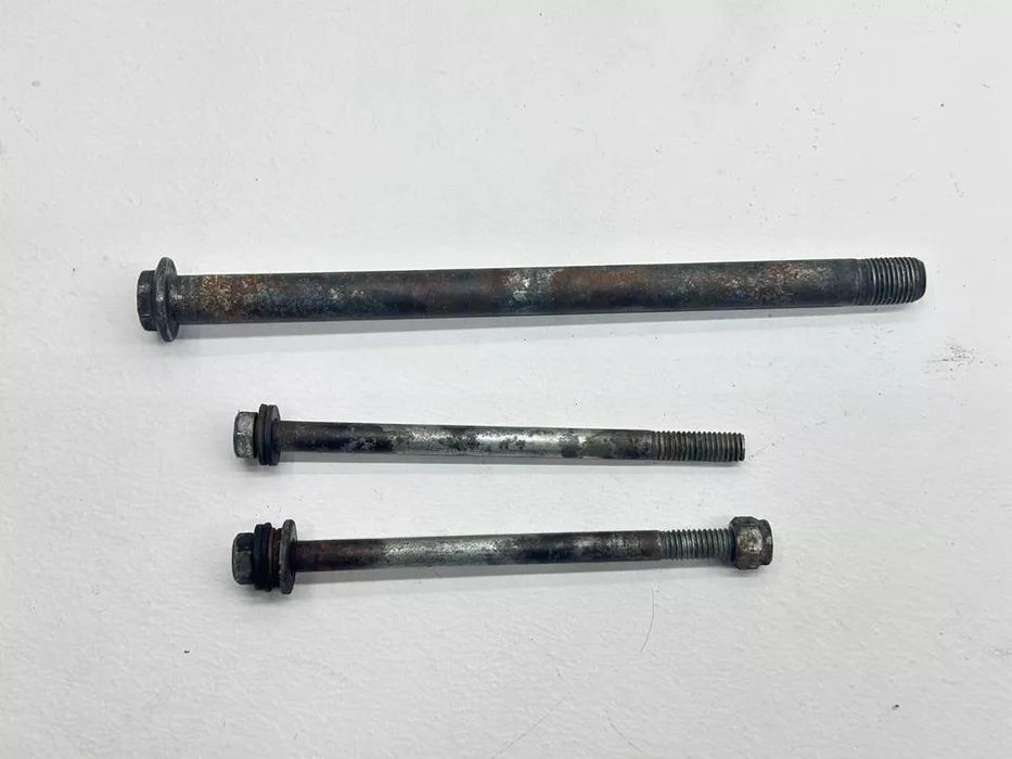 1986 Honda CR500 Linkage Pivot Bolts Hardware OEM Nuts Assembly Steel CR 500