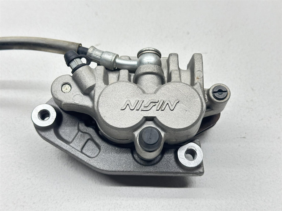 2009 Suzuki RMZ450 Front Brake Assembly OEM Nissin Caliper ASV Master Cylinder