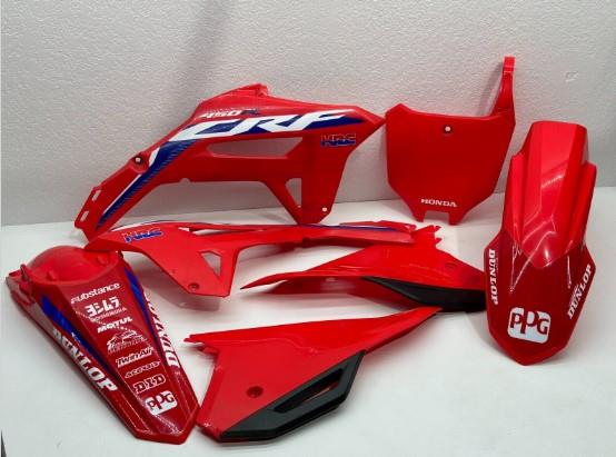 2022 Honda CRF450R Plastics Set Red Shrouds Kit Fenders Protector OEM CRF 450R