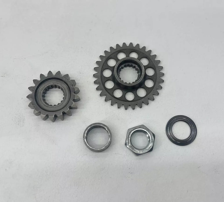 2017 Yamaha YZ250F Primary Drive Gears Crank Main OEM YZ 250F Nut Washer